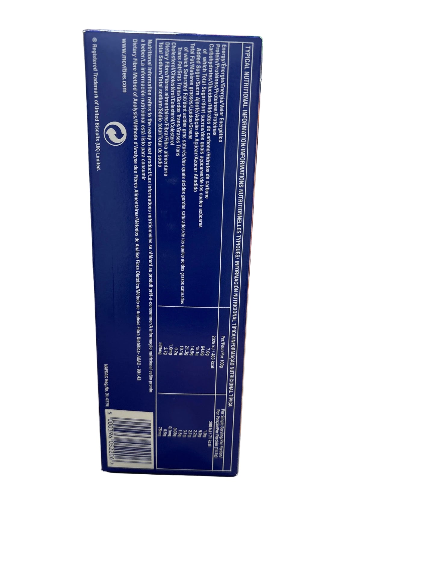 Mcvities Digestive 400g