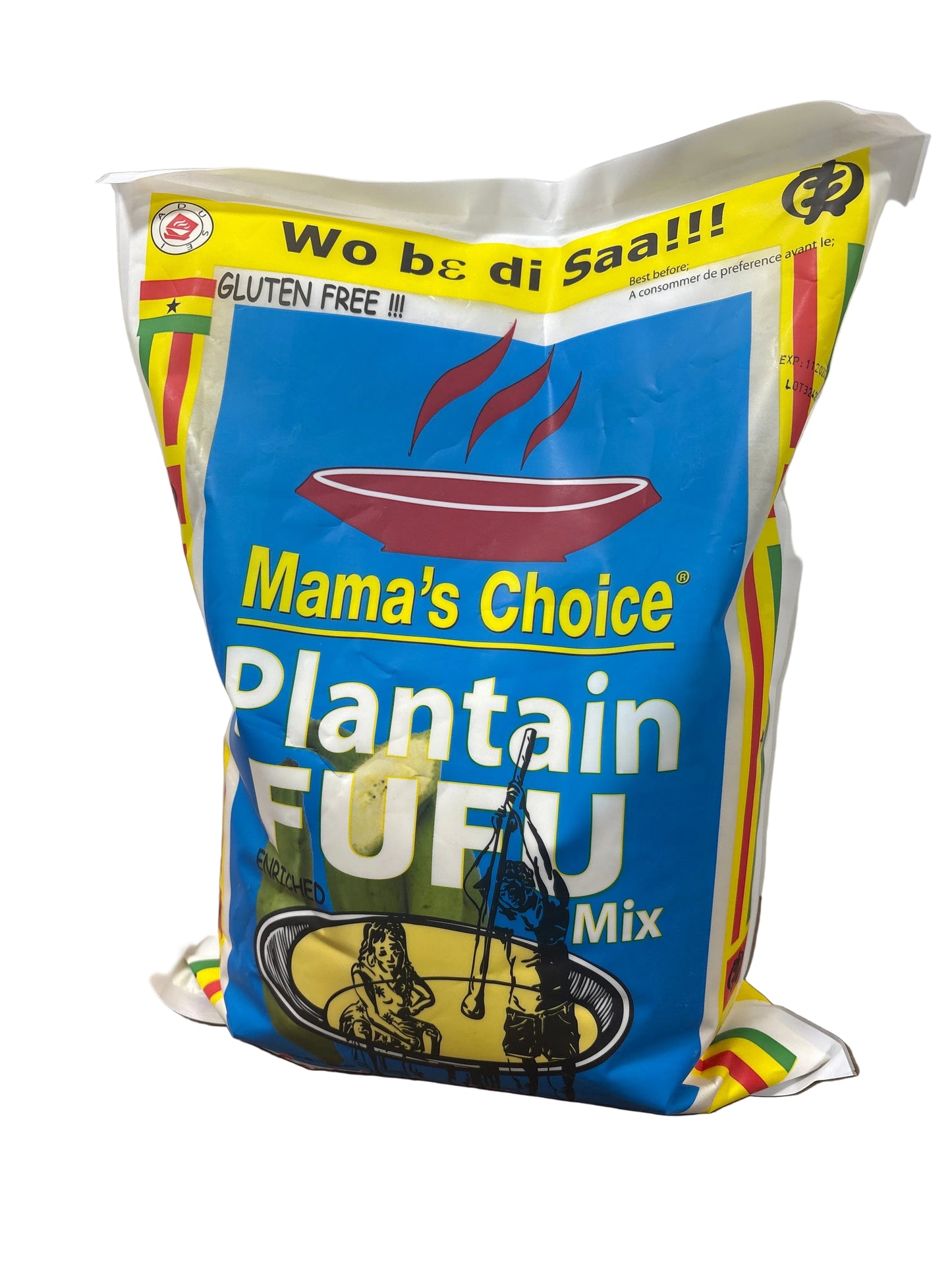 Mama's Choice Plantain Fufu mix