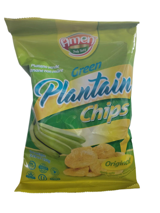 Amen Green Plantain Chips