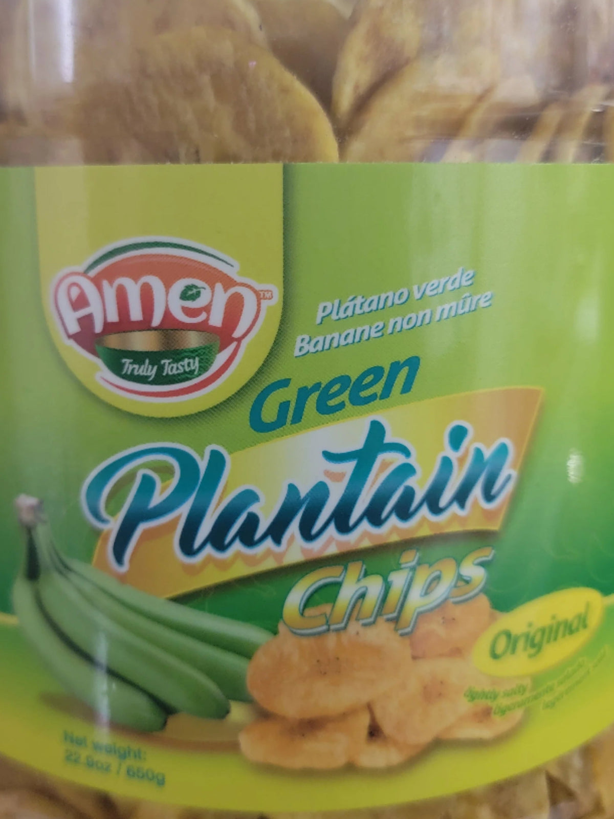 Amen Green Plantain Chips