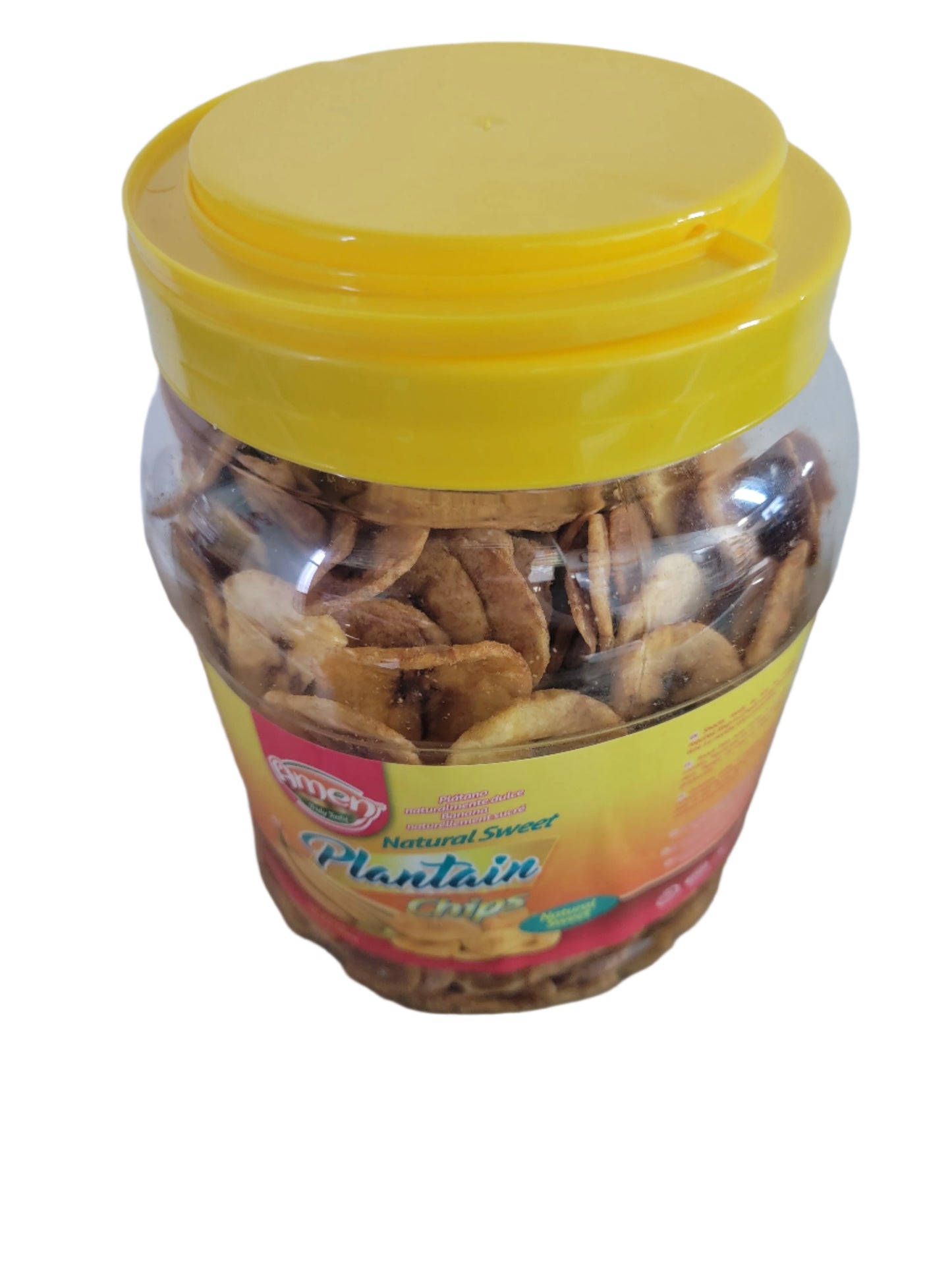 Amen Plantain Chips - Natural Sweet