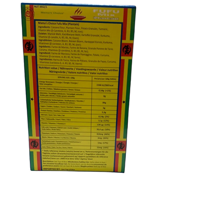 Mama's Choice Plantain Fufu mix