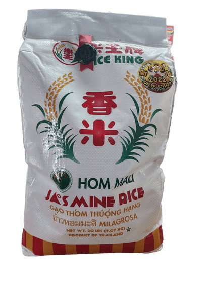 Rice King Jasmine Rice 20lb